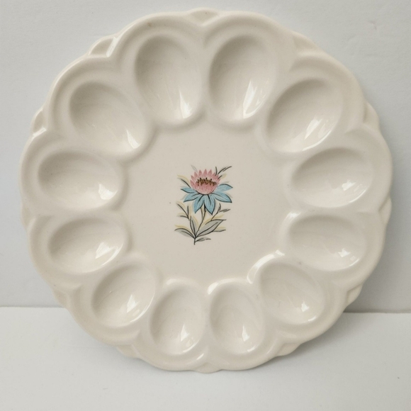 Steubenville Fairlane Deviled Egg Plate - Picture 1 of 4